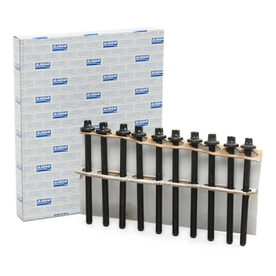 Image of 1105700QAD Cylinder Head Bolt Kit AJUSA 81031700 Male Torx 10 RENAULT: CLIO 2, 4, 3, DACIA: SANDERO 2