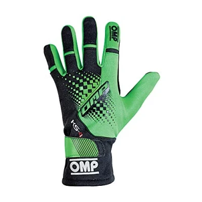 Image of OMP ompkk02744e231s Ks 4 Gloves MY2018 Green/Black sz s