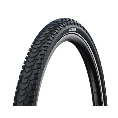 Image of Schwalbe Marathon Mondial Tyre, Black/Reflective, RaceGuard, 28x1.60 (42 622)