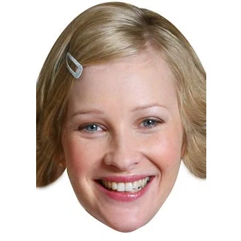 Image of FoxyPrinting Joanna Page Gavin And Stacey Celebrity Cardboard Party Face Mask Fancy Dress