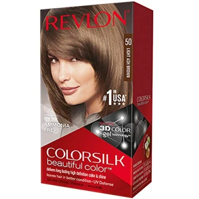 Image of Colorsilk by Revlon, Haircolor: Light Ash Brown ? 1ea Revlon