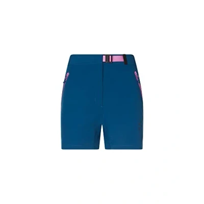Image of Rock Experience REWP04371 RE.Wonder Lake Pants Unisex 1484 Moroccan Blue+0834 Super Pink XS