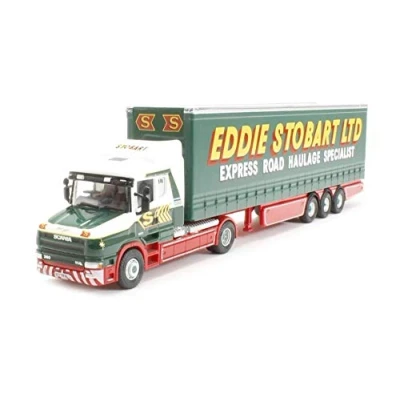 Image of Oxford Diecast 76TCAB007 Eddie Stobart Scania T Cab Curtainside