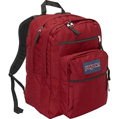 Image of JanSport Big Student Backpack, Viking Red, 17.5&quot; H x 13&quot; W 10&quot; D, Tdn7 Backpack