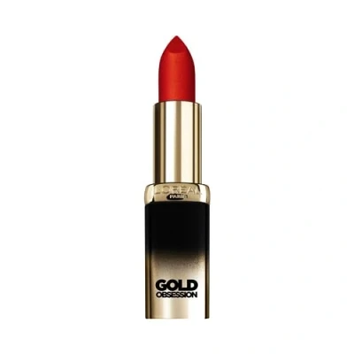 Image of L&#039;Oréal Colour Riche Gold Obsession Lipstick, Rouge
