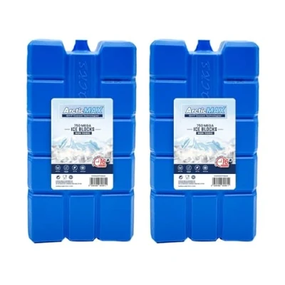 Image of Mega ICE BLOCKS 750ml x2 Coolant that simply stays frozen For Longer 16+ Hrs Chilled Beverages Done Right THE BIG DADDY IN