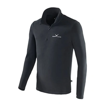 Image of black Crevice Men Skirolli Ski Roll Neck, / green, L (Manufacturer Size: 52)