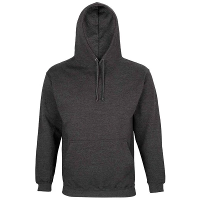 Image of SOLS Unisex Adult Condor Marl Hoodie (Charcoal Marl) Size X Small