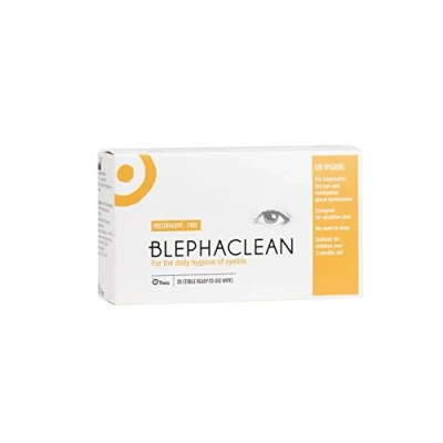Image of Blephasol 100ml and Blephaclean 20 Wipes by THEA