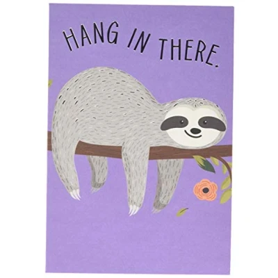 Image of Hallmark General Support Card Cute &#039;State of Kind&#039; Sloth Design
