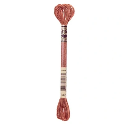 Image of DMC Light Effects Embroidery Floss 8.7 Yards Copper by