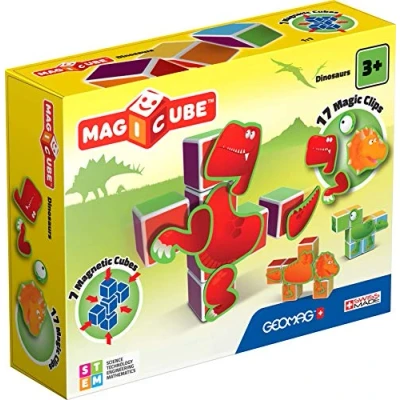 Image of Geomag 141 Magicube Dinosaurs
