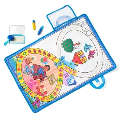 Image of Melissa &amp; Doug Blue&#039;s Clues You! Water WOW! Activity Mat