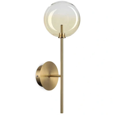 Image of Equinoxe Wall Lamp Shaded Amber