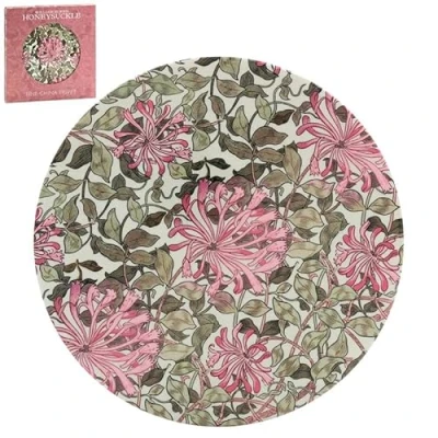 Image of Lesser &amp; Pavey Honeysuckle Trivet For Kitchen Home Ceramic British Designed Trivets Accessories Pan Pots Rest All Type of and Utensils William Morris