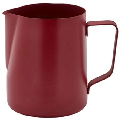 Image of Genware ‎DG097 Non Stick Red Milk Jug 600ml 20oz