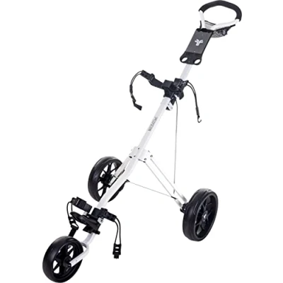 Image of Fastfold Force Compact 3 Wheel Folding Pull/Push Golf Trolley