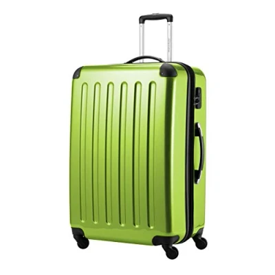 Image of HAUPTSTADTKOFFER Alex Luggage Suitcase Hardside Spinner Trolley 4 Wheel Expandable, 75cm, applegreen