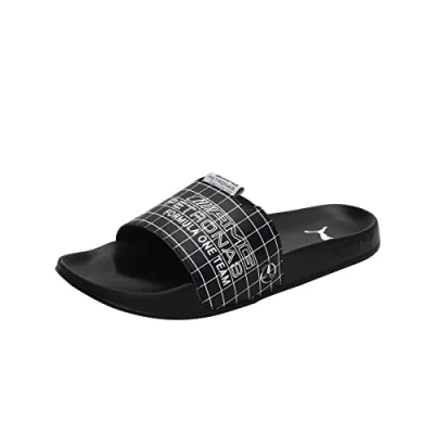 Image of PUMA Unisex MAPF1 Leadcat 2.0 Slide Sandal, Black, 6 UK