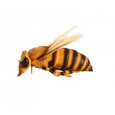 Image of Marco Paul Interiors Novelty Garden Ornaments Hand Painted Bee Statue Weather Resistant Wall Art Sculpture Colourful Hanging Mounted Figure for Indoor and Outdoor Decorations