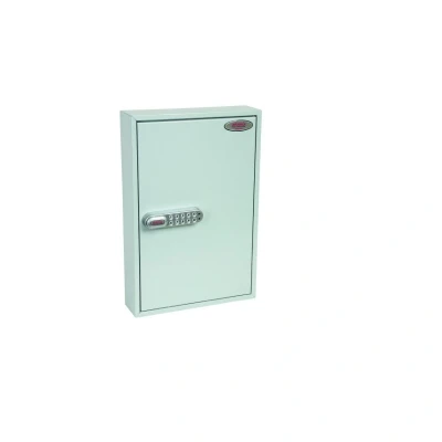 Image of Phoenix Safe Company KC0602E Commercial Key Cabinet 64 Hooks Electronic Lock Holder Wall Mounted Power Coated Paint 6kg