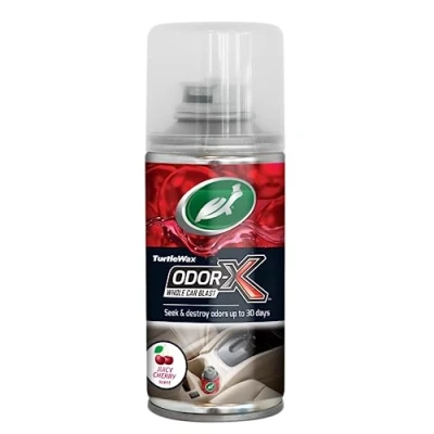 Image of Turtle Wax 54100 Odor X Whole Car Blast New Experience Air Freshener &amp; Remover Bomb Removes Unwanted Odors for up to 30 Days Cherry Scent (1 Pack)