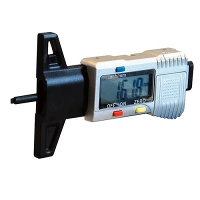 Image of DIGITAL DEPTH GAUGE 0 25 MM TYRE AUTOMOTIVE WHEEL HAND TOOL U261