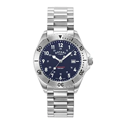 Image of Rotary Commando Gents Watch (GB05475/52 Navy Blue)