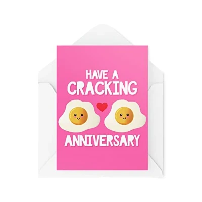 Image of Funny Novelty Greeting Cards Have A Cracking Birthday Anniversary Best Friend Girlfriend Boyfriend Banter Joke CBH1278