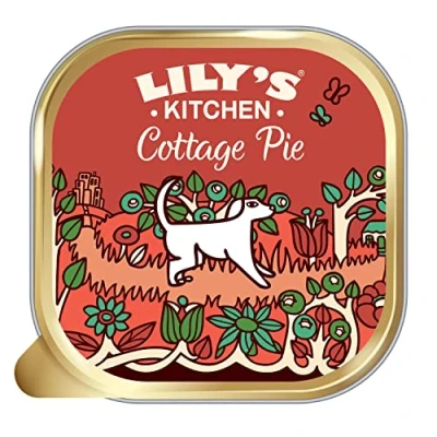 Image of Lily&#039;s Kitchen Natural Adult Wet Dog Food Tray Cottage Pie Grain Free Recipe 10 x 150g