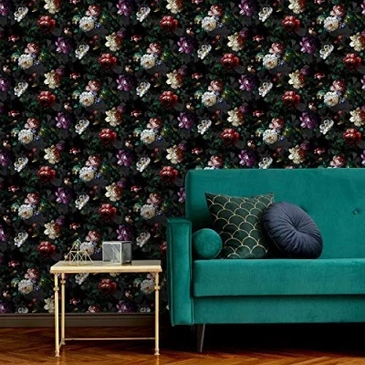 Image of Superfresco Easy Isabelle Black Wallpaper