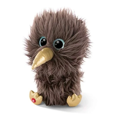Image of NICI 46622 Bird GLUBSCHIS Cuddly Soft Toy Kiwi Soda 15cm, Grey, Standard Size
