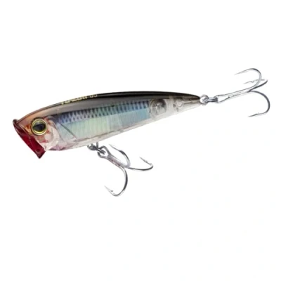 Image of Yo Zuri R1412 RMT: 3D Inshore Popper (F) 120Mm 4 3/4&quot;, Real Mullet