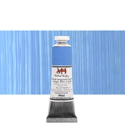Image of Michael Harding Oil Colour : 40ml Kings Blue Light