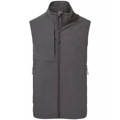 Image of Craghoppers Mens Expert Basecamp Softshell Gilet (Carbon Grey) Multicolour Size X Small