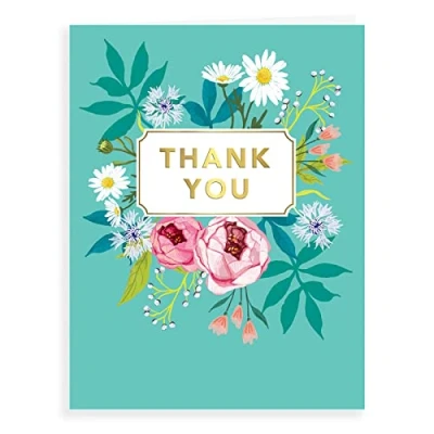 Image of Avant Garde Studios Thank You Card 8 x 6 inches