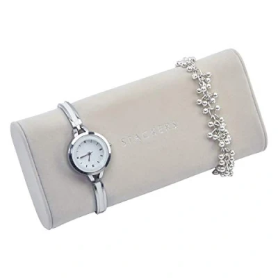 Image of Stackers Grey Velvet Watch/Bracelet Pad