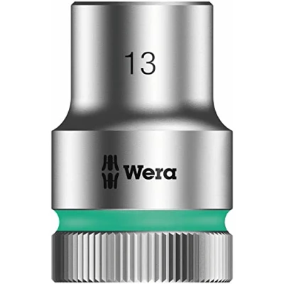 Image of Wera 8790 HMB HF Zyklop holding function socket, 1/2&quot; drive, 13x37mm, 05003733001