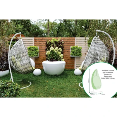 Image of St Helens Home and Garden water resistant Egg Chair Cover