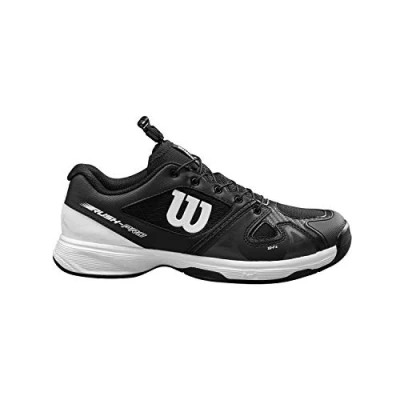 Image of Wilson Women&#039;s Tennis Shoes, KAOS 3.0 W, White/Light Blue/Blue, Size 4.5, For All Surfaces, Types of Player, WRS326130E045