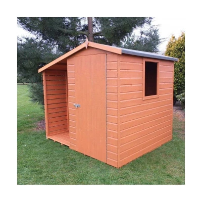 Image of Shire T&amp;G Flatpack Sheds &amp; Workshops Shed Log Store 7x6