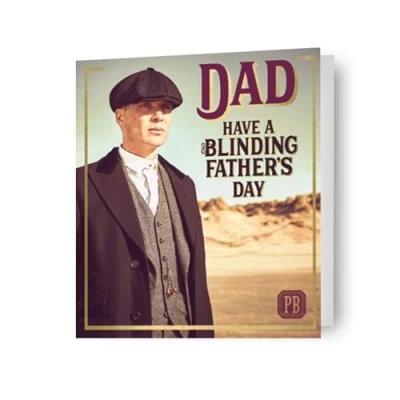 Image of peaky blinders, dad, fathers day card