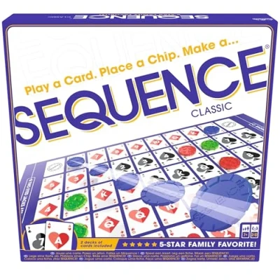 Image of Goliath Toys Sequence Original, A Board Game for Children and Adults from 7 Years, Strategic Card with German Manual Available, 2 12 Players