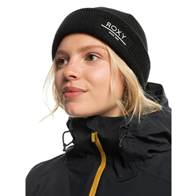 Image of Roxy Folker Beanie Unisex One Size Black