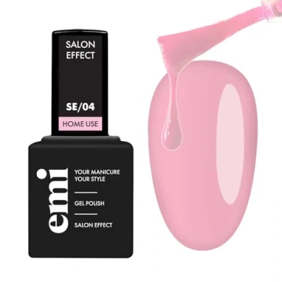 Image of EMI Salon Effect Blush Bloom HEMA free gel polish long lasting color home use UV/LED/CCFL lamp 9 ml
