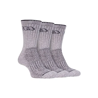 Image of Storm Bloc 3 Pairs Ladies Cushioned Sole Breathable Cotton Rich Hiking Socks for Summer (4 8 uk, SBLS001ECU)