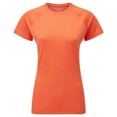 Image of Montane Women&#039;s F Dart T Shirt Tigerlily Uk10/Eur38/Us6/S, Multicoloured, S