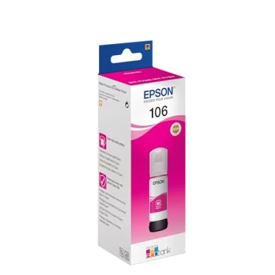 Image of Epson EcoTank 106 Magenta Genuine Ink Bottle