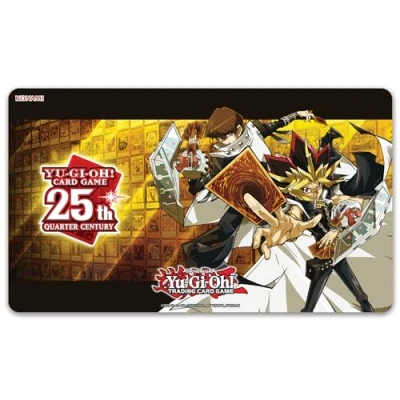 Image of Yu Gi Oh! 4012927165867 YGO Yugi &amp; Kaiba Quarter Century Game Mat
