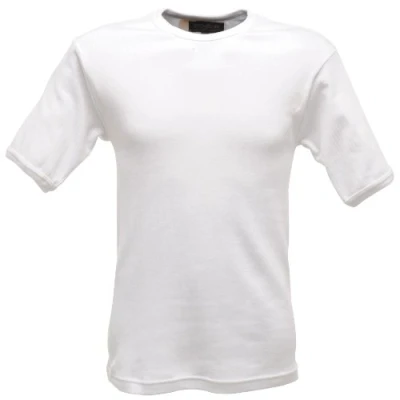 Image of Regatta Professional Mens Short Sleeved Thermal Vest Base Layer White
